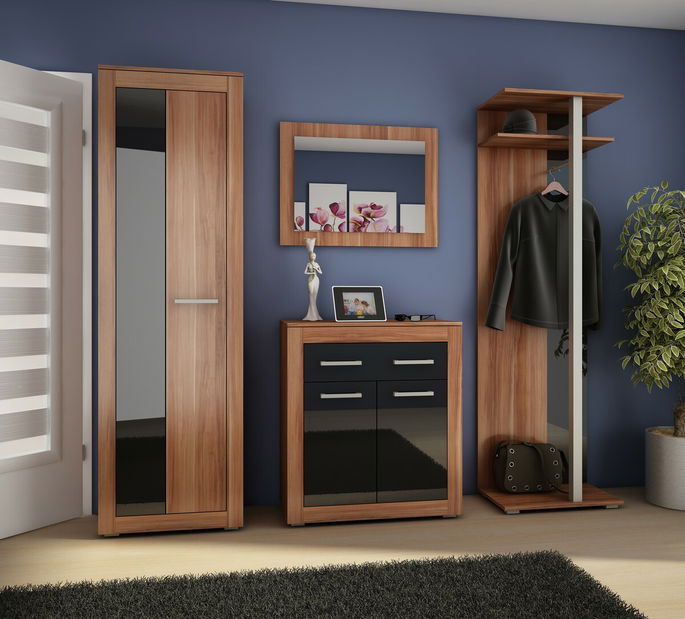 Předsíň Neron Švestka + Lesk černý