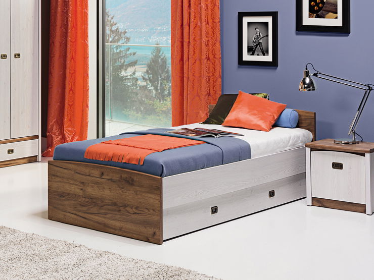 Jednolůžková postel 90 cm Ted TD 11