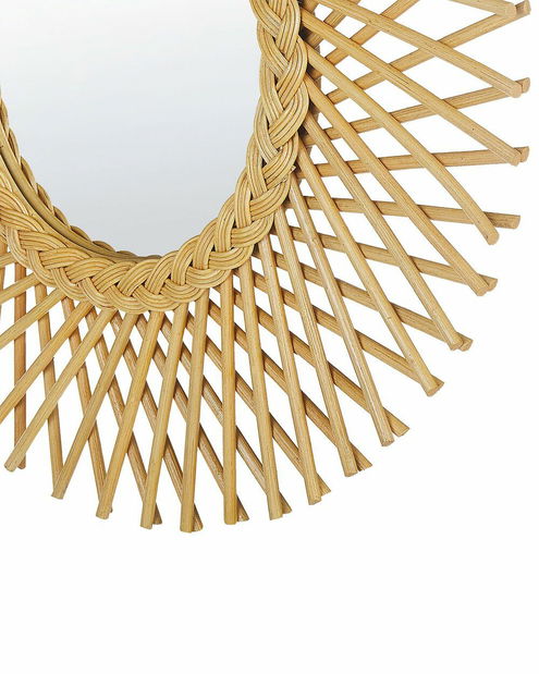 Nástěnné zrcadlo Tarazed (béžová)