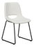 Jídelní židle Pansy (bílá + černá)