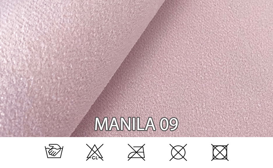 Jednolůžková postel s čalouněným čelem 90 cm Brittany 1 (černá matná + růžová) (s roštem)