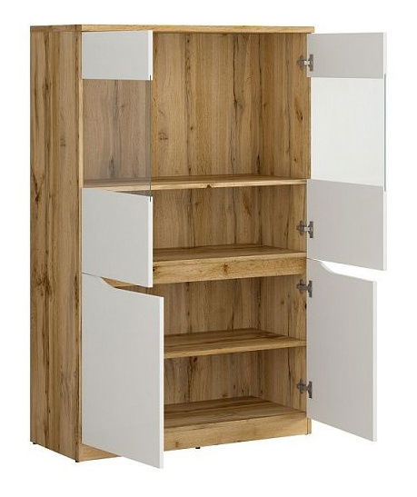 Vitrína BRW Nuis REG2D2W