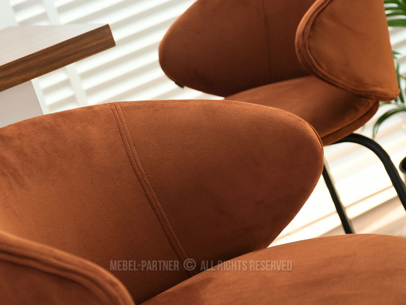 Barová židle Japassie (černá)