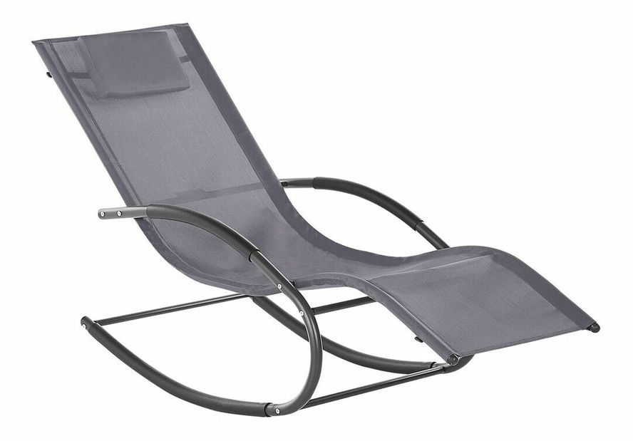 Zahradní houpací lehátko Carro (šedá)