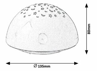 Stolní lampa Lina 1470 (bílá)
