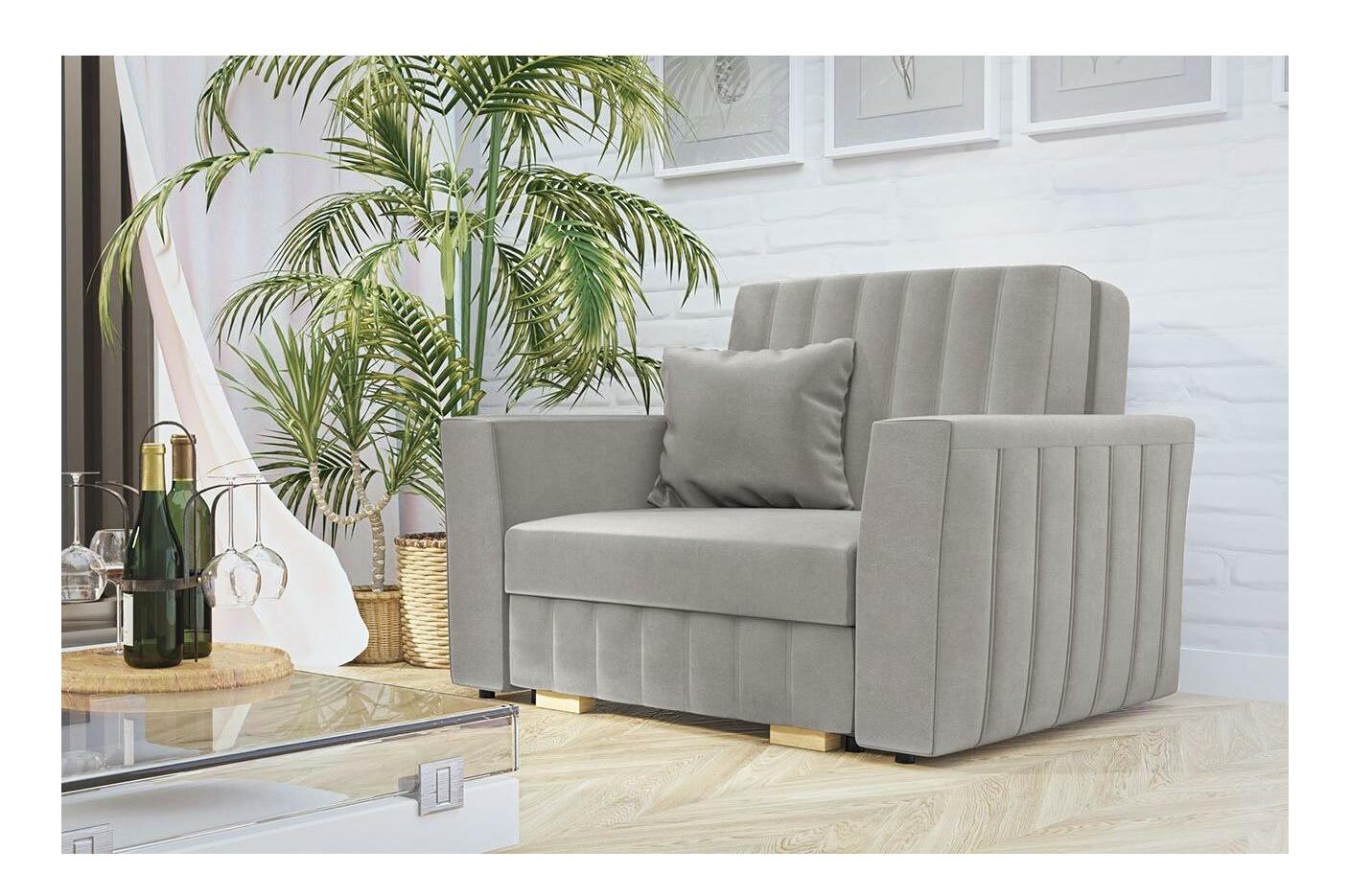 Rozkládací křeslo Carivia Glam I (Paros 05) (s úl. prostorem)