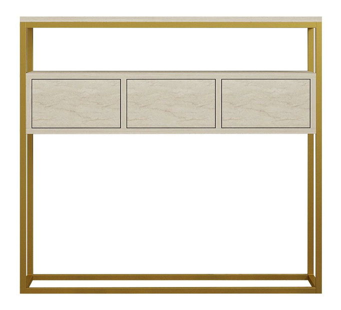 Konzolový stolek Guarde (travertin)