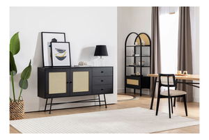 Komoda Vovula 5 (černá)