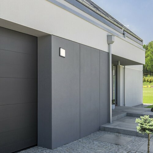 Venkovní nástěnná LED svítilna Ontario (bílá + antracit)