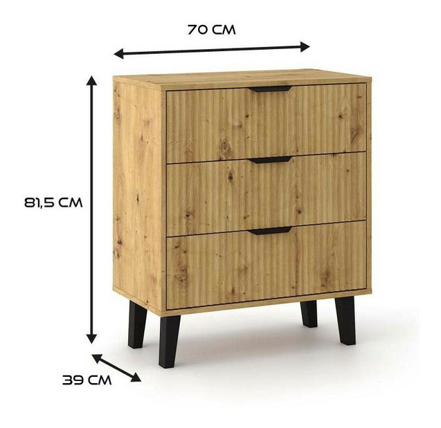 Komoda Sacar 2 (dub artisan)