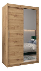 Šatní skříň 120 cm Toki 2 (Dub artisan + Dub artisan)