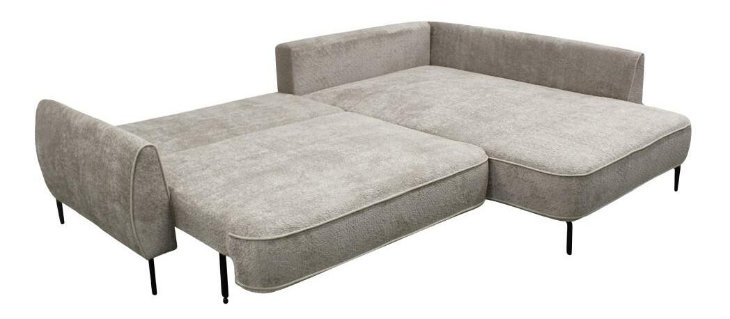 Rohová sedací souprava Montenegro (sivobéžová) (P)