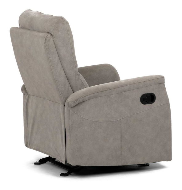 Polohovací křeslo Trajeron (krémová)