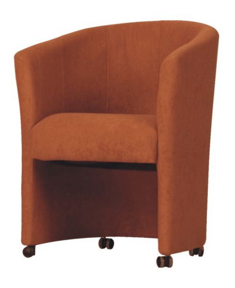 Křeslo Eliza hnědá