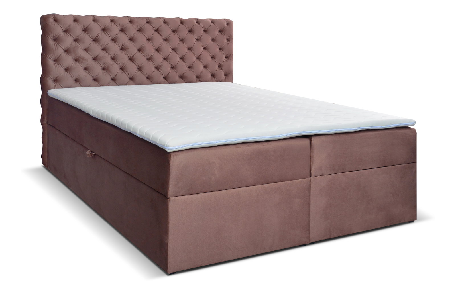 Boxspring postel 160 cm Orimis (hnědá)