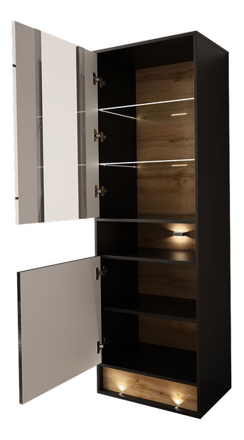 Vitrína Gallina 60 (černá)