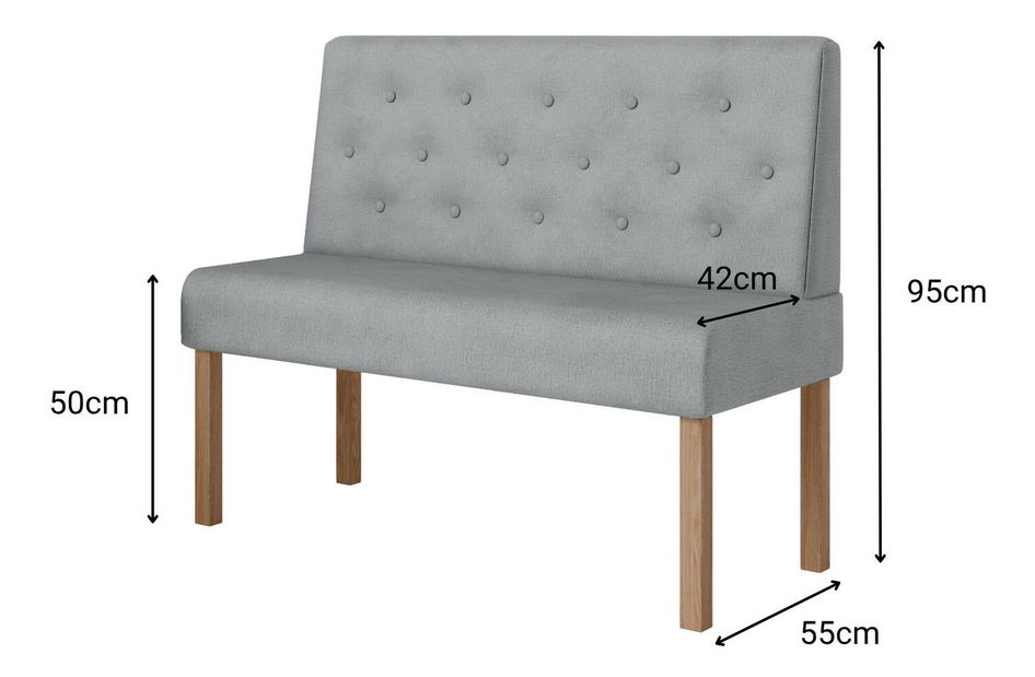 Kuchyňská lavice Portofino 80 (šedá)