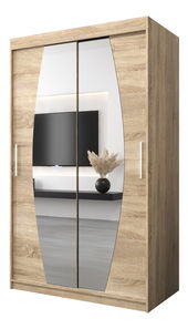 Šatní skříň 120 cm Eclipse (dub sonoma + dub sonoma)