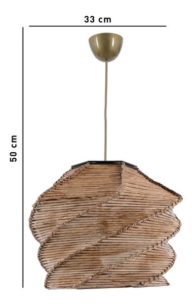 Stropní svítidlo Atepanto 2 (přírodní)