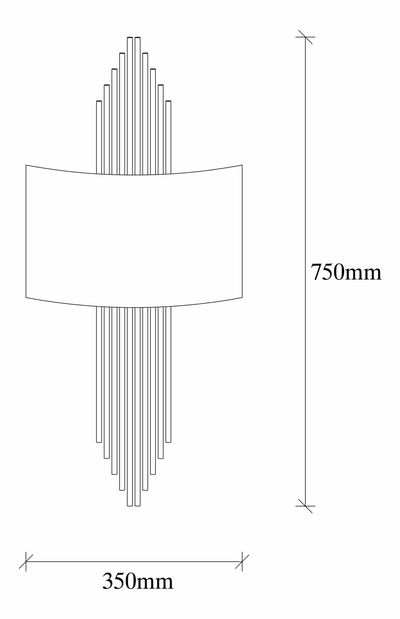 Nastěnné svítidlo Sesto