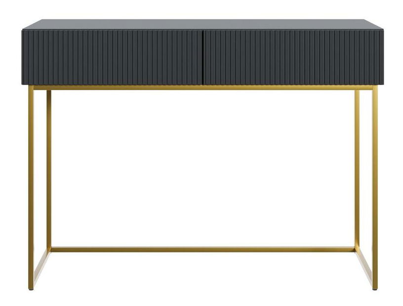 Toaletní stolek Vertigo V3 (černá + zlatá)