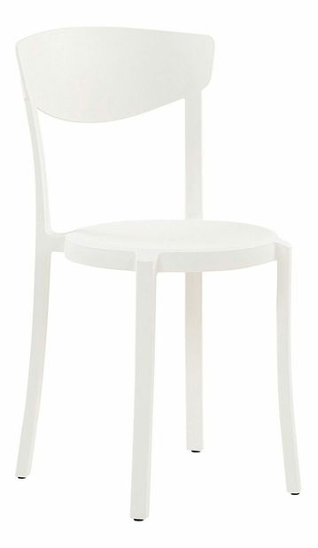 Set 4 ks. jídelních židlí Valerie (bílá) *bazar