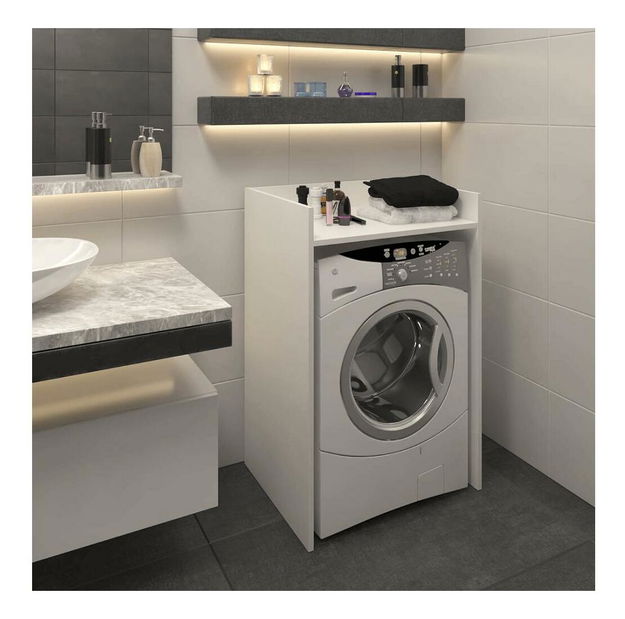 Skříňka na pračku Vato (bílá)