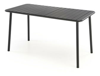 Zahradní stůl Basto 1 (černá) (pro 6 osob)