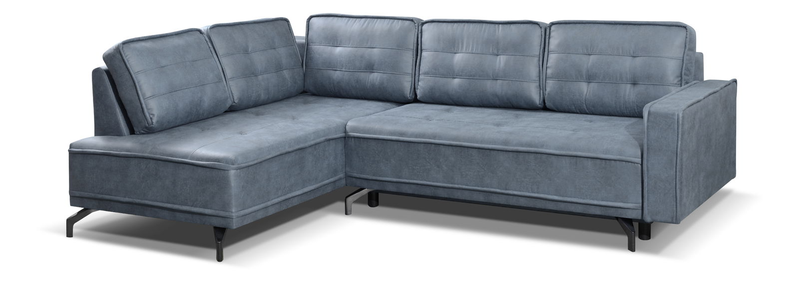 Rohová sedací souprava Tanore (světle šedá) (L)