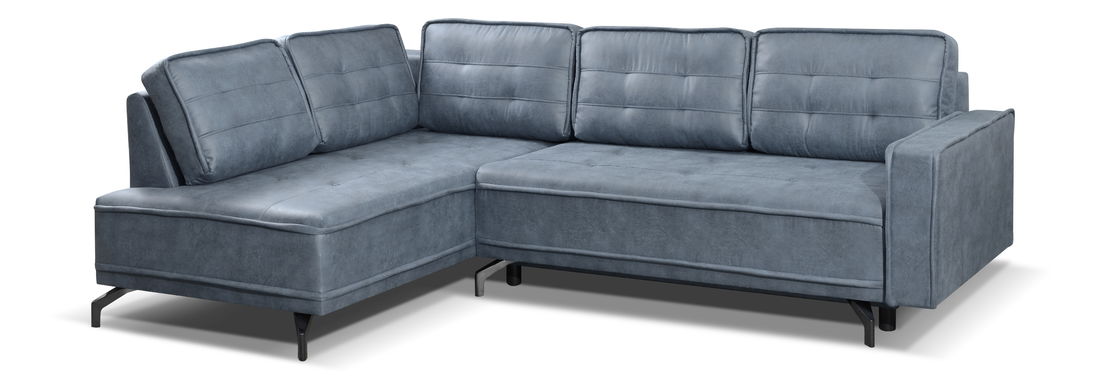 Rohová sedací souprava Tanore (světle šedá) (L)