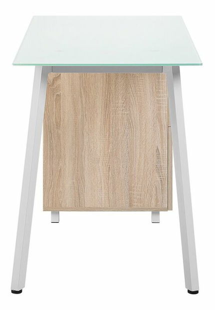 Psací stůl Mevido (bílá)