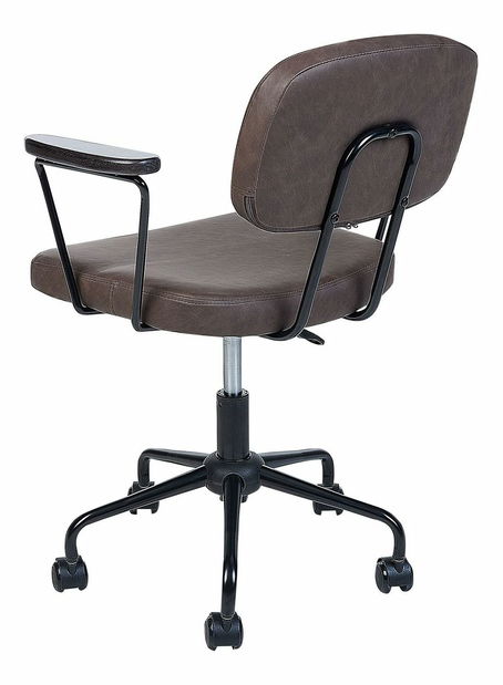 Kancelářská židle Asta (tmavě hnědá)