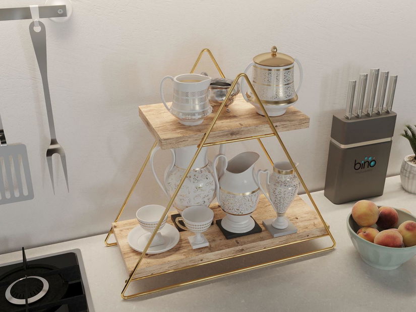 Police Vitupi 1 (zlatá + hnědá)