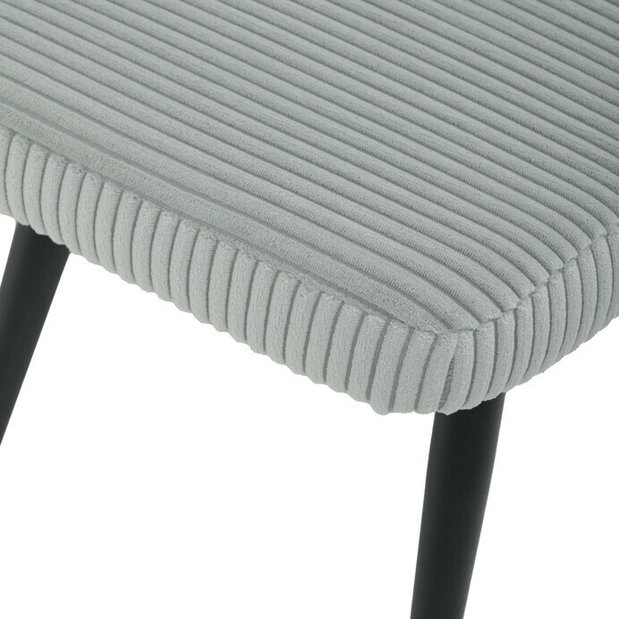 Křeslo s taburetkou Laruigo (modrá)