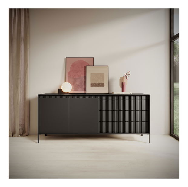 Komoda Sesen II (černá)