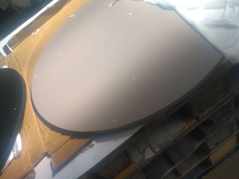 Konferenční stolek Dario (béžová + černá) *bazar