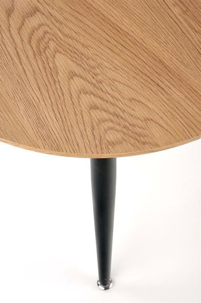 Set 2 ks. Konferenčních stolků Messi (dub zlatý + černá)