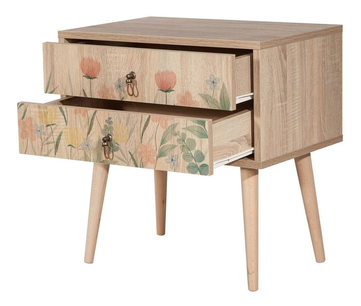 Noční stolek Sopatu 1 (vícebarevné)