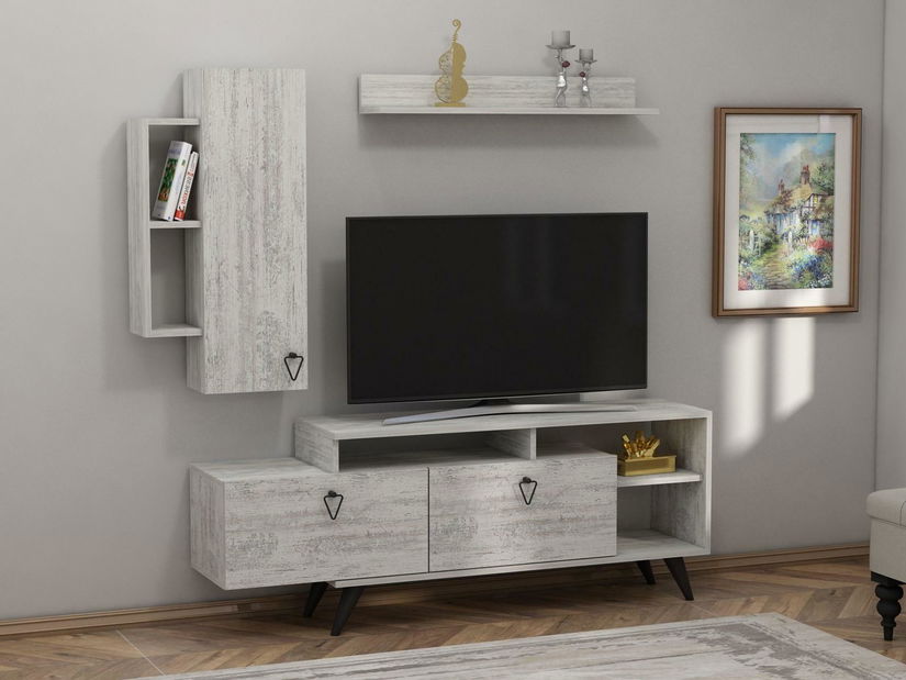 Obývací stěna Kisamo 3 (šedá)