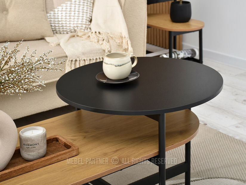 Konferenční stolek Lorelail Xl (černá)