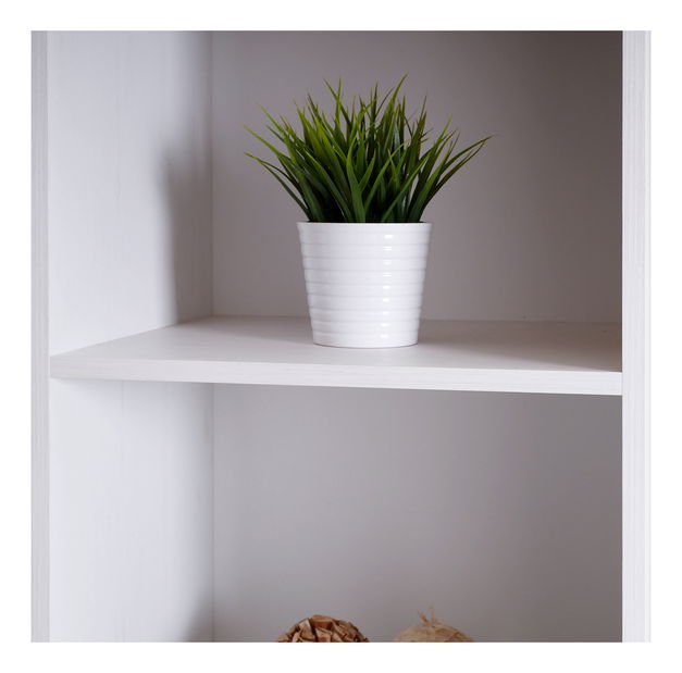 Regál Balones BG07 (bílá + dub)