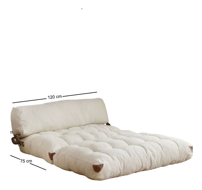 Pohovka dvousedačka Fawaris 2 (krémová)