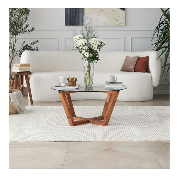 Konferenční stolek Putilo (dřevo přírodní)