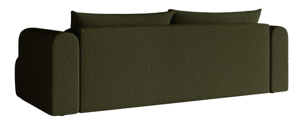 Pohovka trojsedačka Didier (olivová + černá)