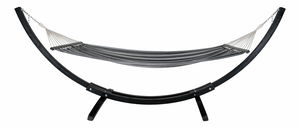 Houpací síť Tinveria (šedá + černá)