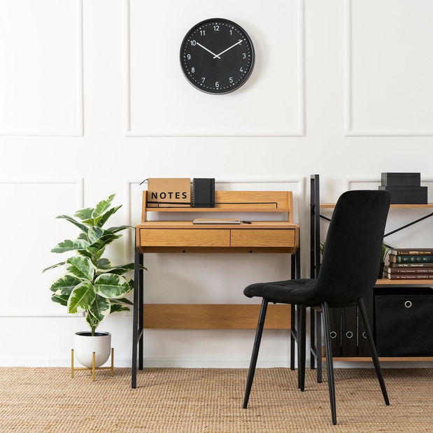 Psací stolek Propulsor (dub + černá)