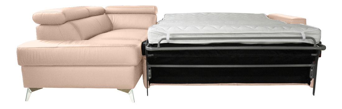 Rohová sedačka BRW Mono (béžová) (L)