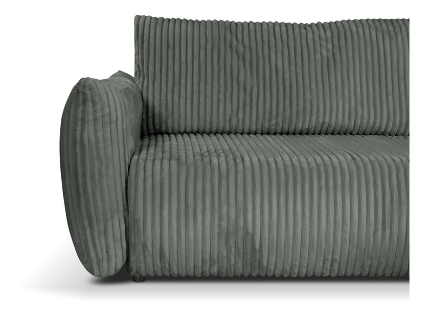 Rohová sedací souprava Alondra (tmavě šedá) (P)