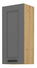 Horní kuchyňská skříňka Lucid 40 G 90 1F (dub artisan + dustgrey)