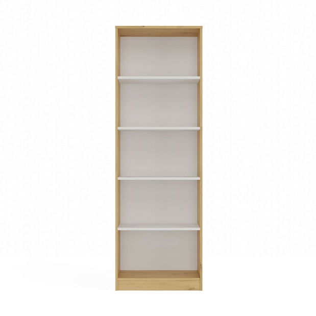 Regál Refarencios 3 (dub artisan + bílá)